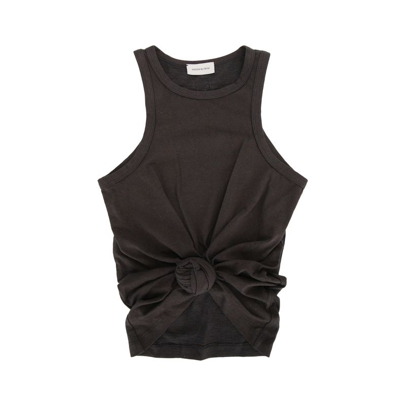 Magda Butrym Women Pf25 Top 02 Grey